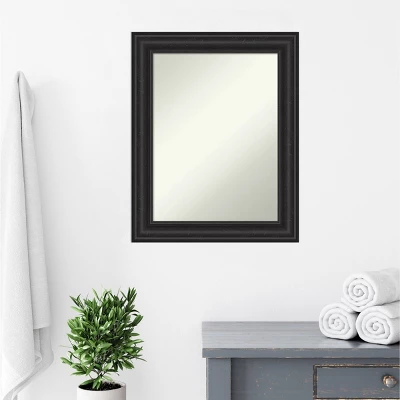 24" X 30" Non-Beveled Shipwreck Black Bathroom Wall Mirror - Amanti Art 7 24" X 30" Non-Beveled Shipwreck Black Bathroom Wall Mirror - Amanti Art - Image 7