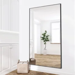 Bowen 65 In. X 30 In. Aluminum Alloy Modern & Minimalist Oversize Wall Mirror-The Pop Maison -Umbra Home Decor Shop GUEST ecf33ff5 42fe 404e 9fea 67489d5dff7e