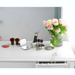 J&V TEXTILES Compact Mirror, 1X/3X Magnification Pocket Mirror, Mini Mirror For Purse, Pocket,Travel And Present -Umbra Home Decor Shop GUEST eed66e7e 25f8 4f58 8355 400cbb59de96