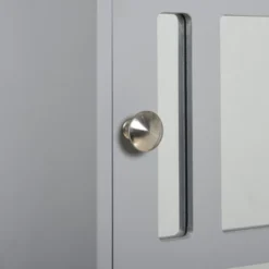 Kleankin Bathroom Medicine Cabinet Wall Mount With Mirror Door 3 Shelf Organizer For Bathroom, Kitchen, Gray -Umbra Home Decor Shop GUEST eef10cf8 3791 4d49 9544 8f568a836bcb