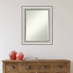 23" X 29" Salon Framed Wall Mirror Silver - Amanti Art -Umbra Home Decor Shop GUEST ef2d80e6 cc5a 40dc ae30 fb0fcf0641ab