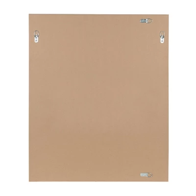 25" X 31" Beatrice Framed Wall Mirror Rustic Brown - DesignOvation 3 25" X 31" Beatrice Framed Wall Mirror Rustic Brown - DesignOvation - Image 3