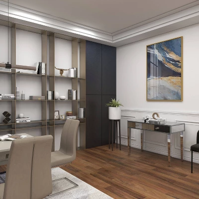 Glam Mirror And Wood Console Table Desk Silver - Olivia & May 14 Glam Mirror And Wood Console Table Desk Silver - Olivia & May - Image 14