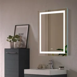 Nadia LED Bathroom Mirror Wall-Mounted Vanity Mirror With Anti Fog Makeup Mirror With Lights - The Pop Home -Umbra Home Decor Shop GUEST efbc5aae 429e 4647 9088 2125902db0a3