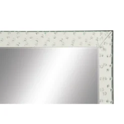 Glass Handmade Beveled Wall Mirror With Crystal Frame Silver - Olivia & May -Umbra Home Decor Shop GUEST efdd9055 0c9c 4d1f bab4 c27e9771f5f7