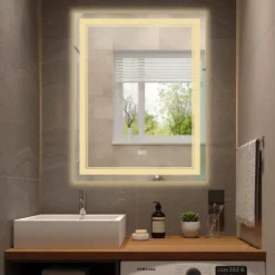 Maleah LED Bathroom Vanity Mirror With Anti-fog - The Pop Home -Umbra Home Decor Shop GUEST f07ba32f f2dc 4e29 ad02 9c5a0e7e8c0d