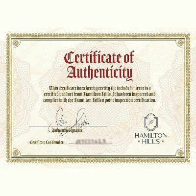 Hamilton Hills Round Black Pivot Mirror Hardware Tilting Anchors 2 Hamilton Hills Round Black Pivot Mirror Hardware Tilting Anchors - Image 2