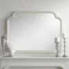 Uttermost Naomi Silver Leaf 40" X 30" Rectangular Wall Mirror