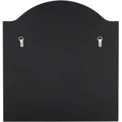 Noble Park Arch Top Square Vanity Decorative Wall Mirror Modern Industrial Beveled Matte Black Frame 31 1/2" Wide For Bathroom Bedroom Living Room -Umbra Home Decor Shop GUEST f24a81d8 f607 4a27 b649 16f0ff96974b