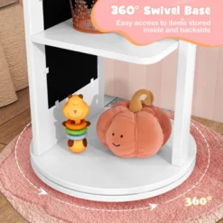 Tangkula Kids Jewelry Cabinet Standing Children Jewelry Organizer W/ Full-Length Mirror -Umbra Home Decor Shop GUEST f289df99 403c 4adf 87d5 1d33b9042afa