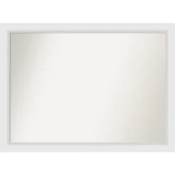Amanti Art Blanco White Non-Beveled Wood Bathroom Wall Mirror -Umbra Home Decor Shop GUEST f2aaf6d3 1de2 4885 880b 91a1f3551419
