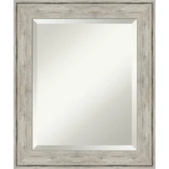 Crackled Framed Bathroom Vanity Wall Mirror Metallic - Amanti Art -Umbra Home Decor Shop GUEST f42211a6 239e 45a9 9913 48b5e3fa63a8