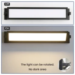 3 Color Temperature Dimmable Black Bathroom Vanity Light Bar 27inch 26W LED Modern Matte Black Bathroom Wall Lighting Fixtures Over Mirror -Umbra Home Decor Shop GUEST f4b7dd4f bb97 4e8e a8b3 595f6a57567e