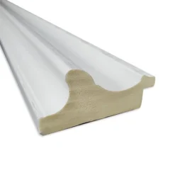 34" X 28" Non-Beveled Parlor White Wall Mirror - Amanti Art