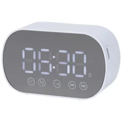 REGALWOVEN Digital Mirror FM Radio Speaker Small Dual Alarm Clock 3.3 X 2 X 1.6 Inches -Umbra Home Decor Shop GUEST f8afa8df 220a 4b3a 9de8 84825117b319