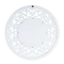 31.75" X 31.75" Hingris Decorative Wall Mirror Whitewashed - Southern Enterprises -Umbra Home Decor Shop GUEST f91a0098 4ea9 4081 a3fb 6c5d85f59af8