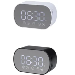 REGALWOVEN 2 Pcs Digital Mirror FM Radio Speaker Small Dual Alarm Clock 3.3 X 2 X 1.6 Inches -Umbra Home Decor Shop GUEST f9a862b8 91d0 4c49 a764 00386701de6b