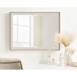 Kobert Rectangle Wall Mirror Natural - Kate & Laurel All Things Decor -Umbra Home Decor Shop GUEST fa28ce14 bfc5 4a3f af33 2cd5f392c670
