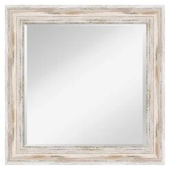 Alexandria White Wash Framed Wall Mirror - Amanti Art -Umbra Home Decor Shop GUEST fb2f65b2 f607 4629 a7ce 3c9d29de521b