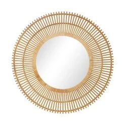 Bamboo Starburst Wall Mirror - Olivia & May