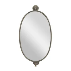 Industrial Wood Oval Shaped Wall Mirror - Olivia & May -Umbra Home Decor Shop GUEST fc2a56db 06e1 400e 8525 a782e5ba0bca