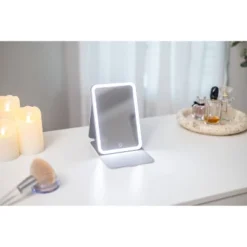 IHome Ultra Thin Portable Lighted Vanity Makeup Mirror -Umbra Home Decor Shop GUEST fc7c4694 ca6f 4c1b 81b0 52b84b5747a5
