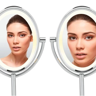 Conair Polished Chrome Mirror - 7x Magnification 3 Conair Polished Chrome Mirror - 7x Magnification - Image 3