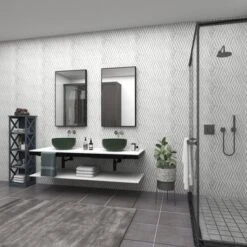 Wood Rectangle Shaped Wall Mirror With Thin Minimalistic Frame - Olivia & May -Umbra Home Decor Shop GUEST ffc17fde 75f5 4c33 b7bd fc823be74630